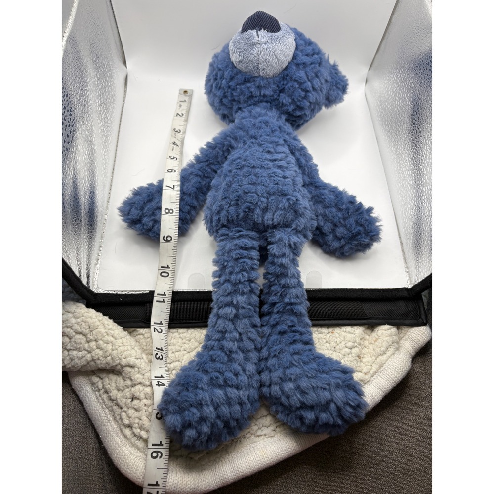 Gund Toothpick Ripple Blue Slender Teddy Bear Plush 15 inch 6061452